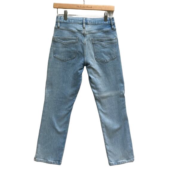 Frame Le High Straight Denim Jeans in Caye Sand Size 25 - Picture 3 of 16